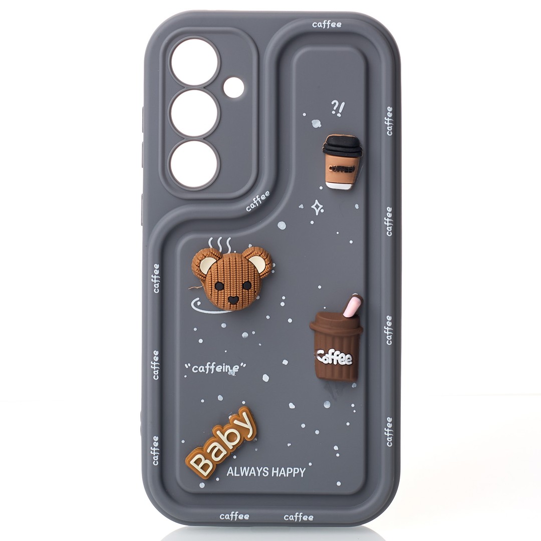 Чохол Pretty Toys для Samsung A55  (Grey/baby)-0