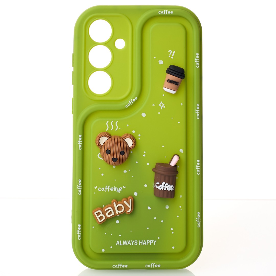 Чохол Pretty Toys для Samsung A35 (Green/baby)-0