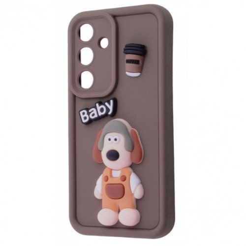 Чохол Pretty Toys для Samsung A35  (Brown/dog)-0