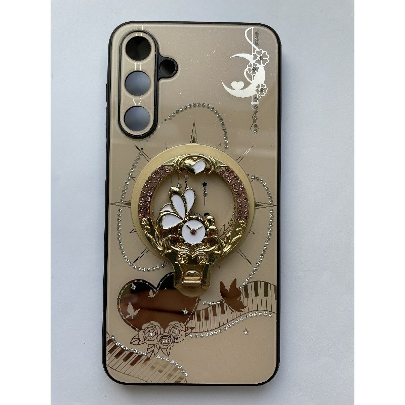 Чохол для SAMSUNG A35 TYBOMB з підставкою бежевий-0