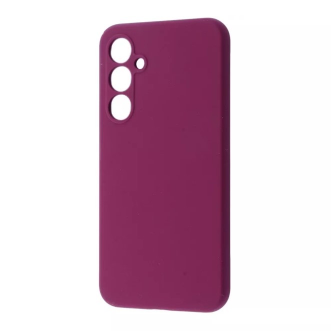 WAVE Full Silicone Cover Samsung A35 (plum)-0