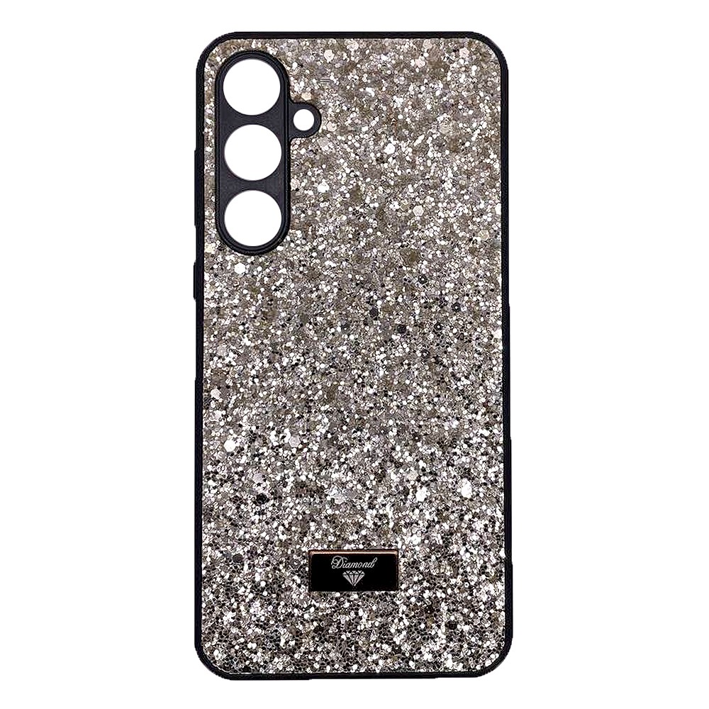 Накладка Bling Grainy Diamond Separate Camera для Samsung A15 (Світло-золота)-0