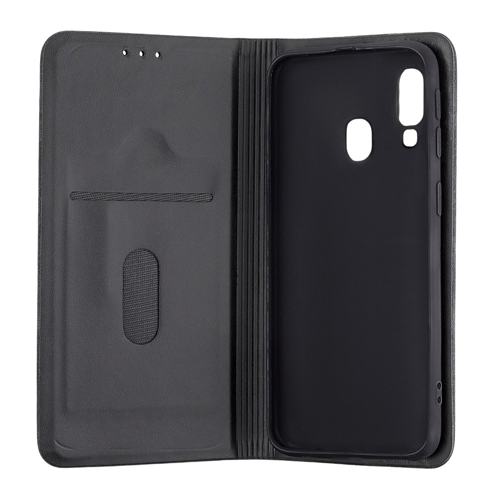 Книжка WAVE Flip Case Samsung A40 (black)-2