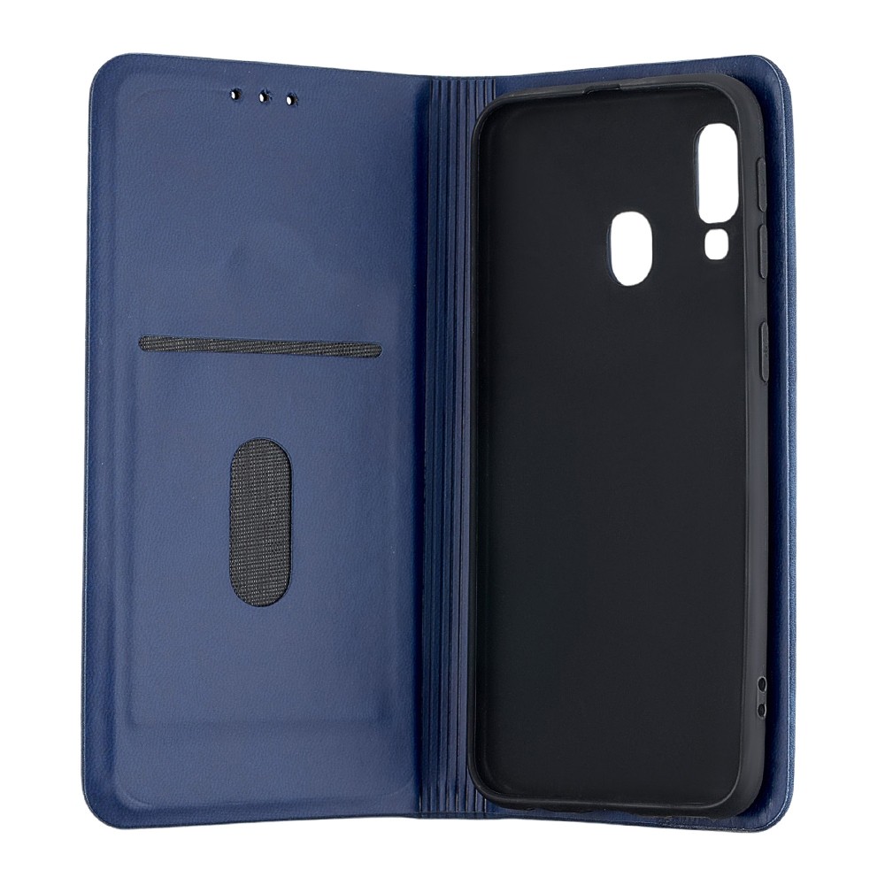 Книжка WAVE Flip Case Samsung A40 (dark blue)-2