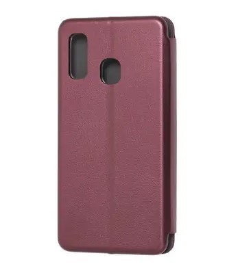Книжка Premium для Samsung A40 бордова-1