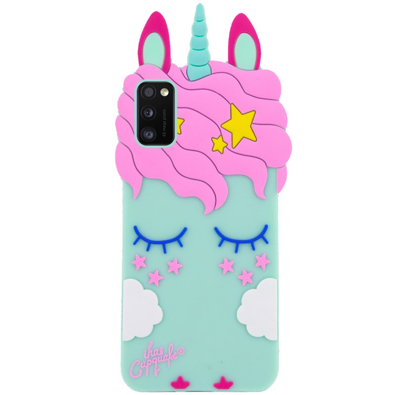 Накладка Little Unicorn для Samsung A41 Бірюзова-0
