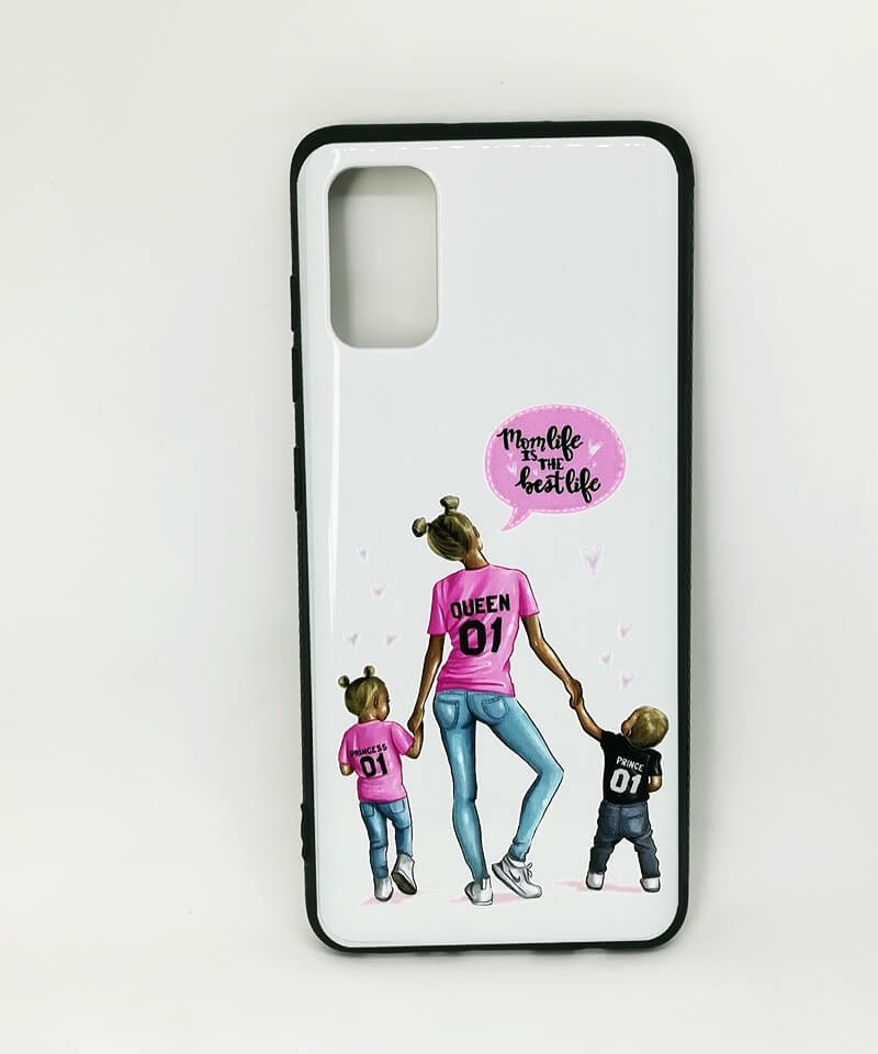 Накладка Girls для Samsung S10 Lite "Mom Life" (силікон+пластик)-0