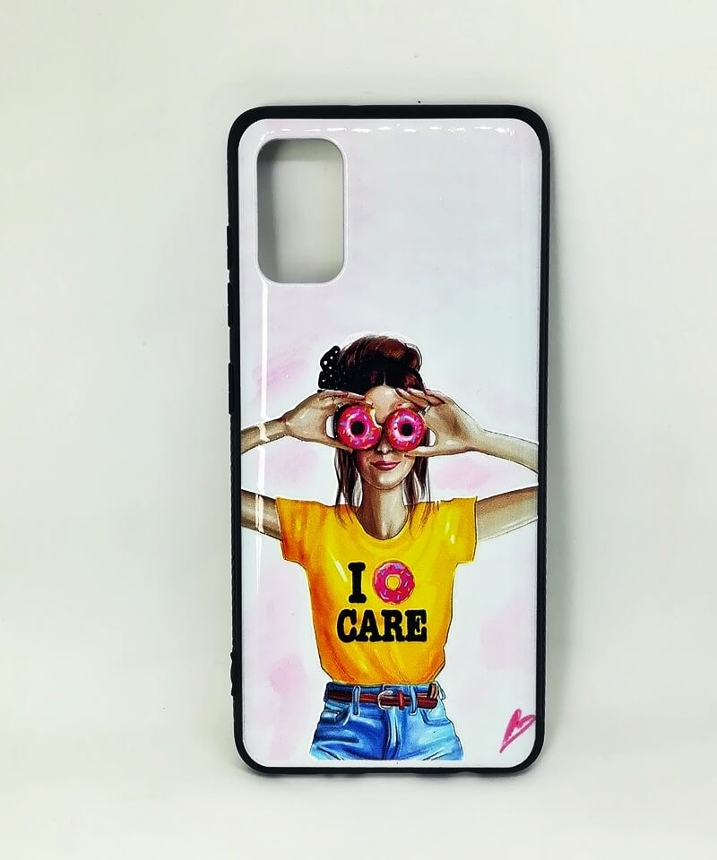 Накладка Girls для Samsung S10 Lite "Donuts" (силікон+пластик)-0