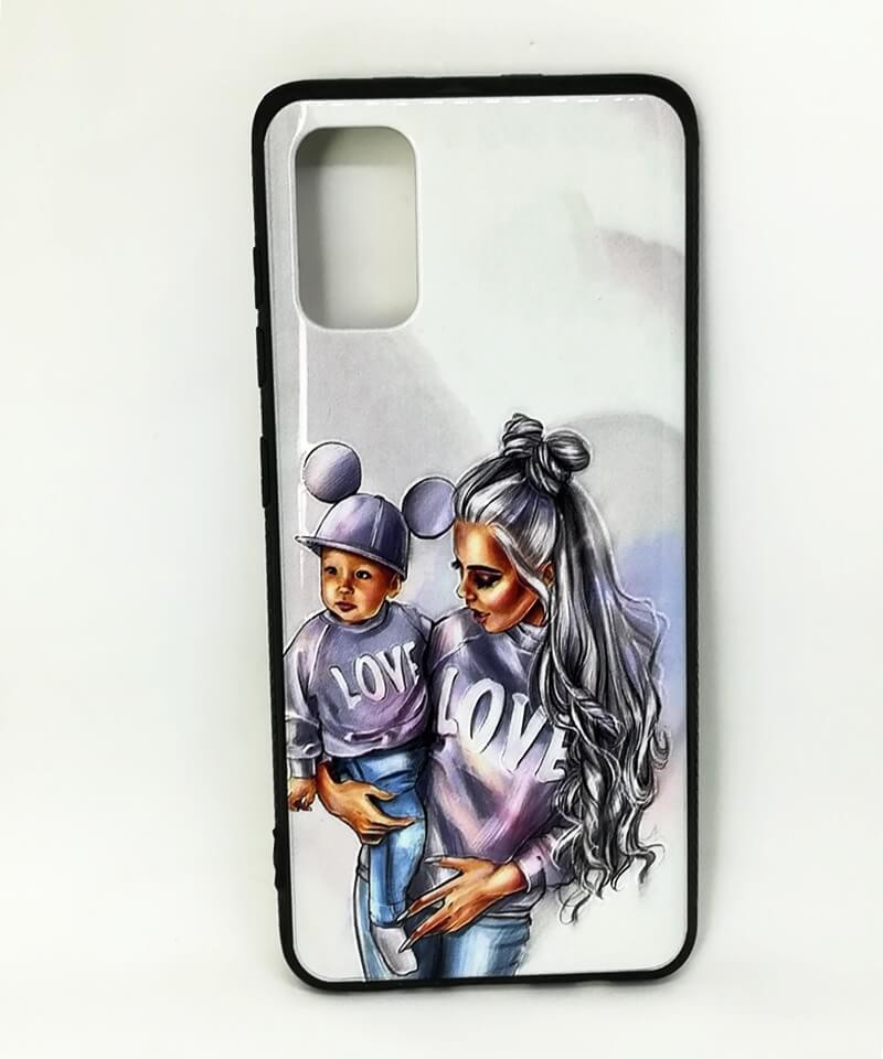 Накладка Girls для Samsung S10 Lite "Love" (силікон+пластик)-0
