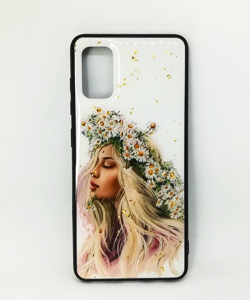 Накладка Mix Art для Samsung S10 Lite Дівчина у віночку-0