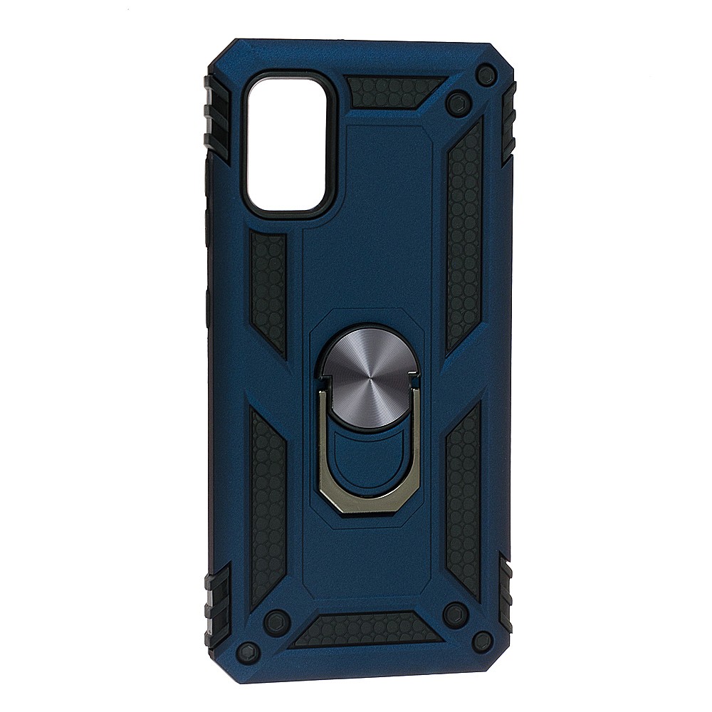 Накладка під магнітний тримач Serge Ring для Samsung A41 Dark blue-0