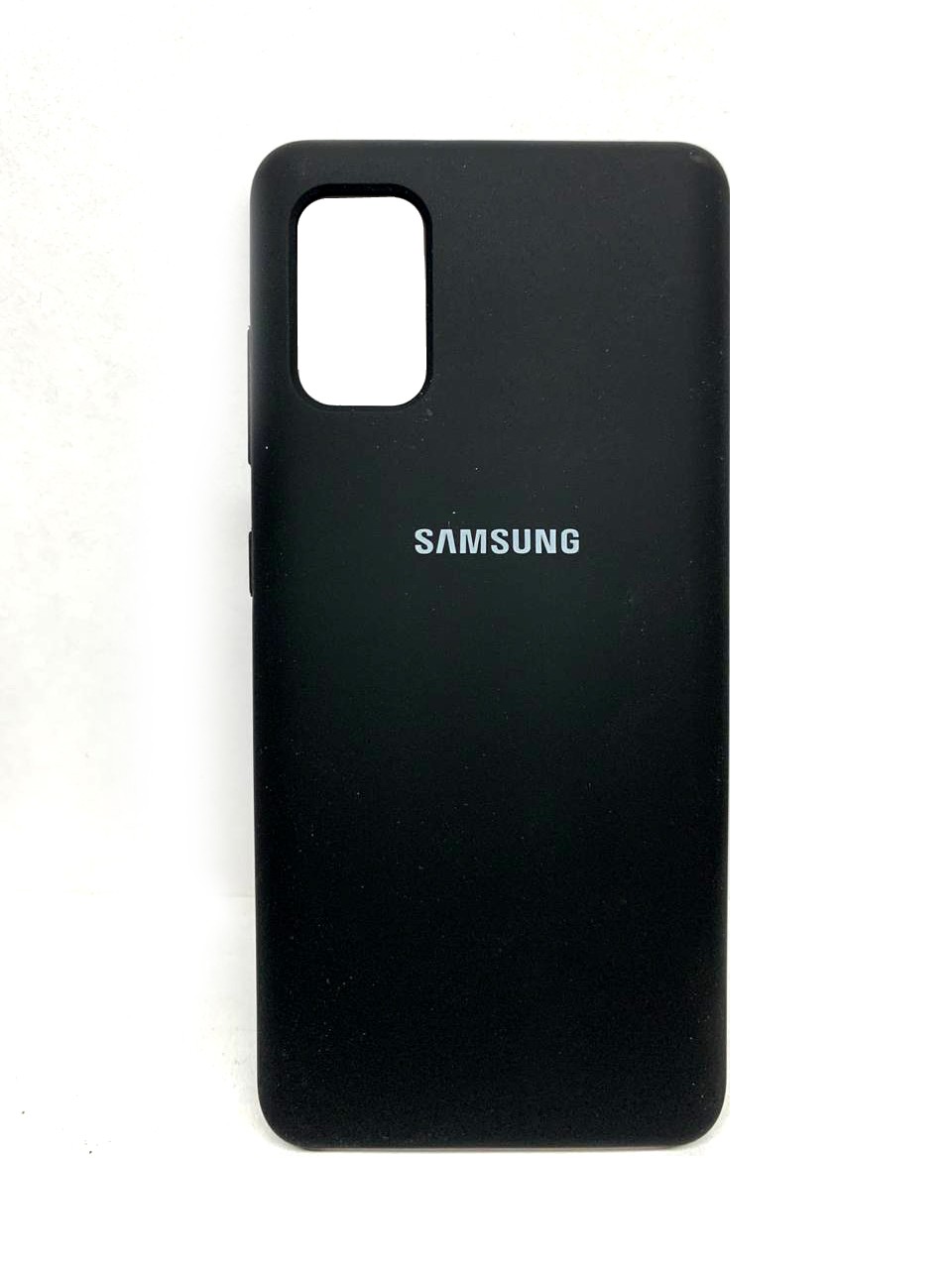 Silicone Case для Samsung A41 (Black)-0