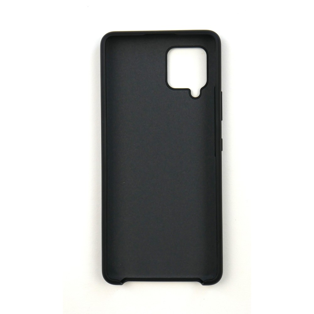 Накладка Silicone Case для Samsung A42  (Black)-1