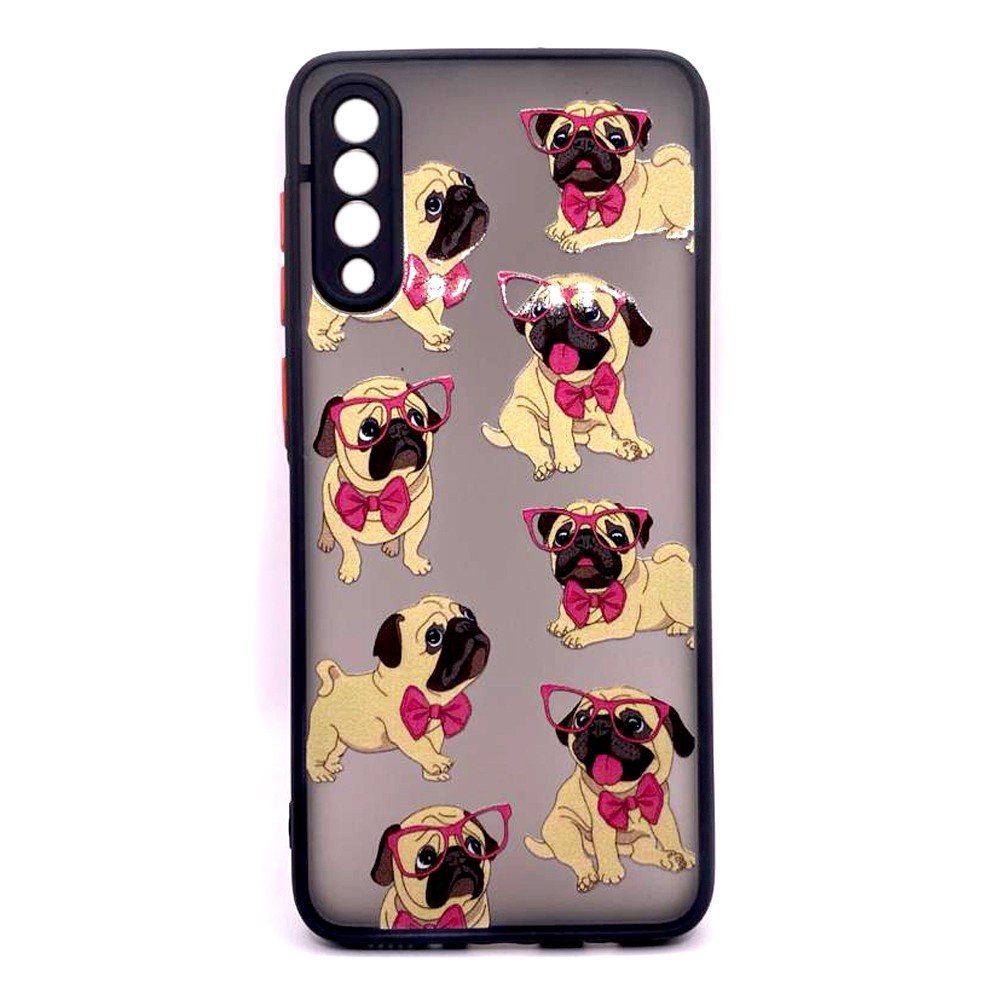 Накладка Totu Gingle Print для Samsung A50/A30s Мопс-0