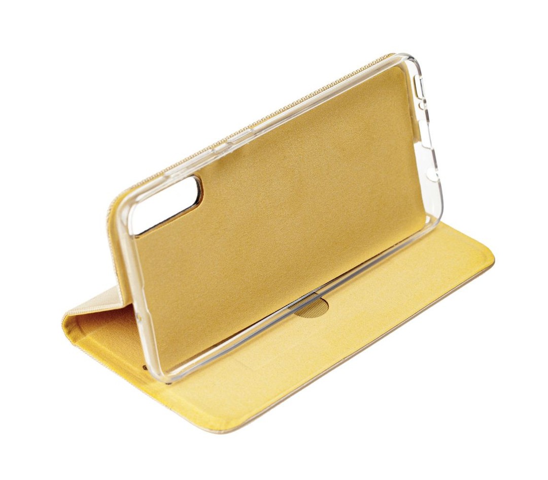 Книжка Gelius Canvas для Samsung A50/A50s/A30s золота-2