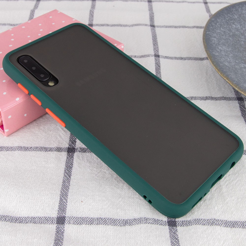 Накладка Totu Gingle для Samsung Galaxy A50 (A505F) / A30s (A307) темно-зелена-1