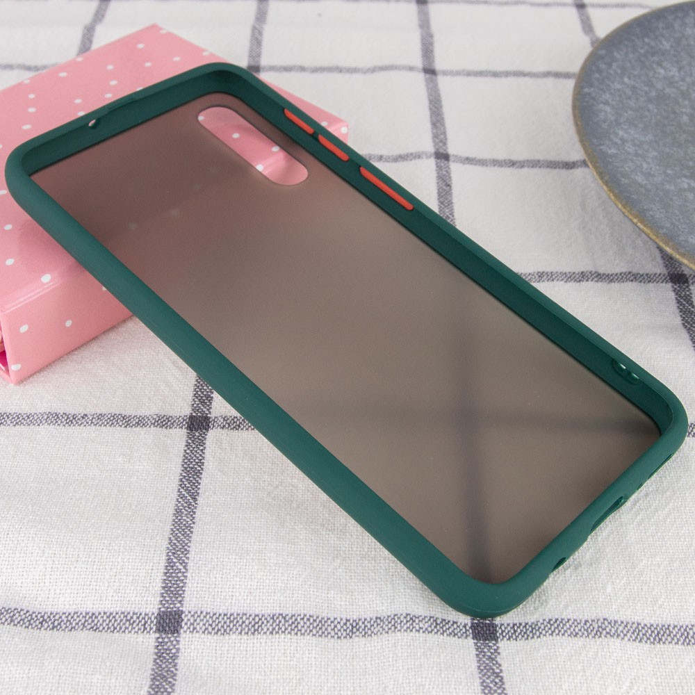 Накладка Totu Gingle для Samsung Galaxy A50 (A505F) / A30s (A307) темно-зелена-2