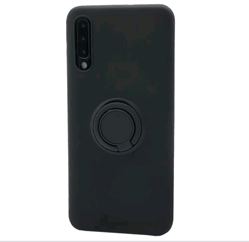 Накладка ColorRing з кільцем для Samsung A50/A30S чорна-0
