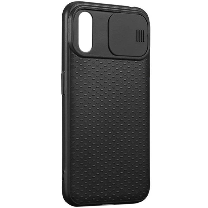 Накладка Camshield Black для Samsung A50 (A505F) / A50s / A30s з чорною шторкою-0