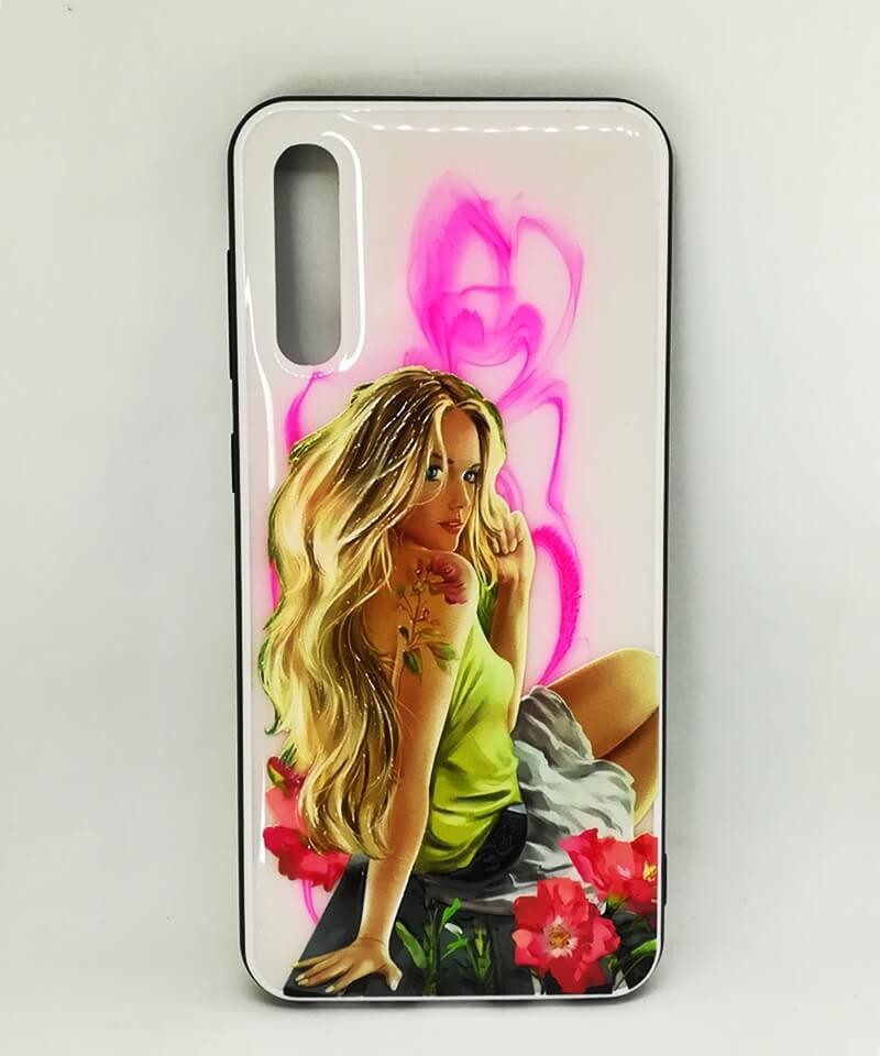 Накладка UV для Samsung A50/A30s Дівчина з тату-0