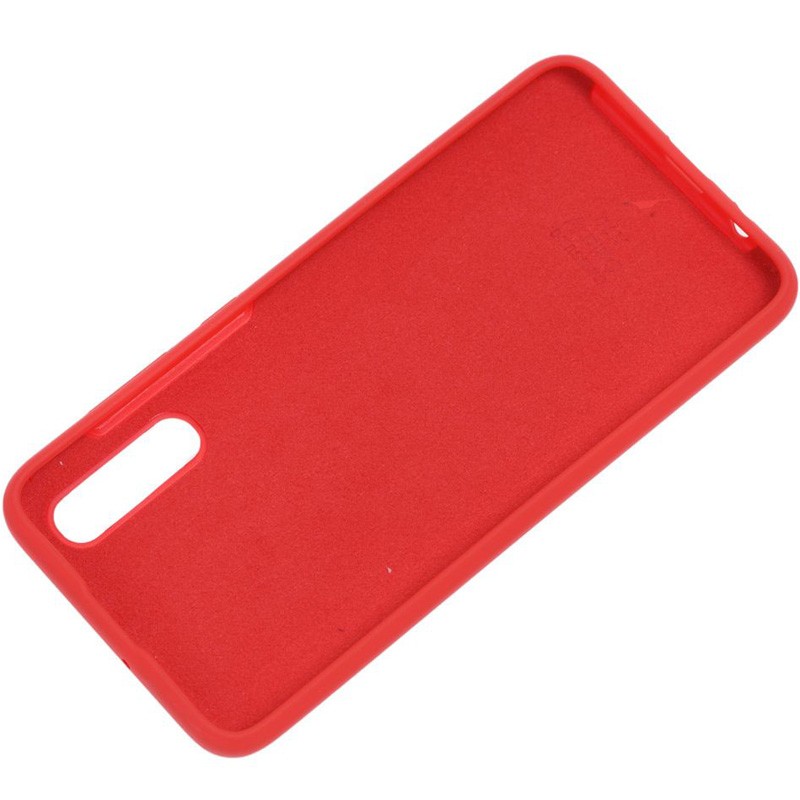 Silicone Cover Full Protective (AA) для Samsung A50/A30s (Red)-1
