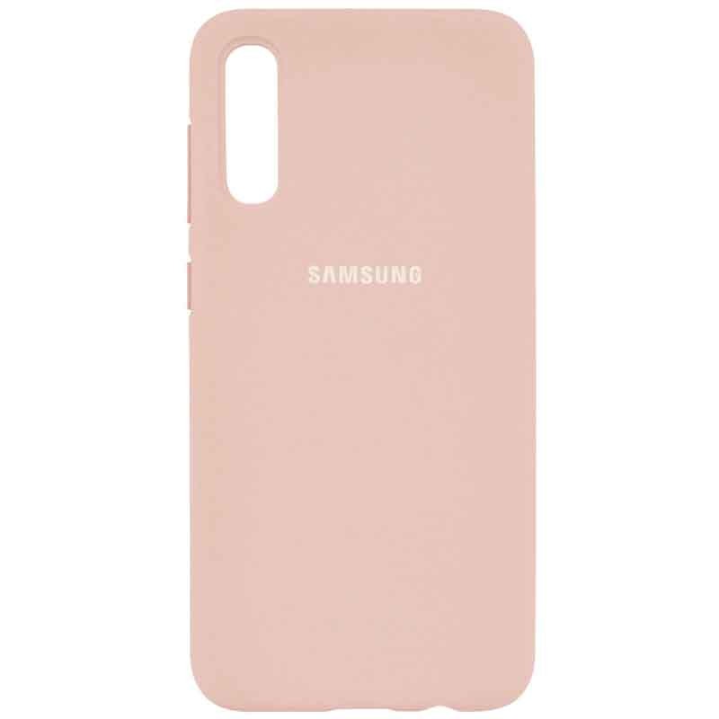 Silicone Cover Full Protective (AA) для Samsung A50/A30s (Pudra)-0