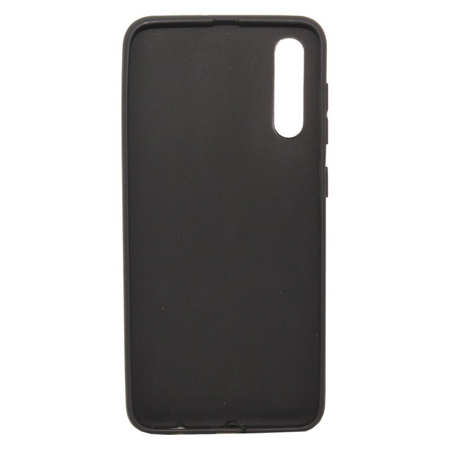 Накладка MAVIS для Samsung A50/A30s  шкіряна чорна-1