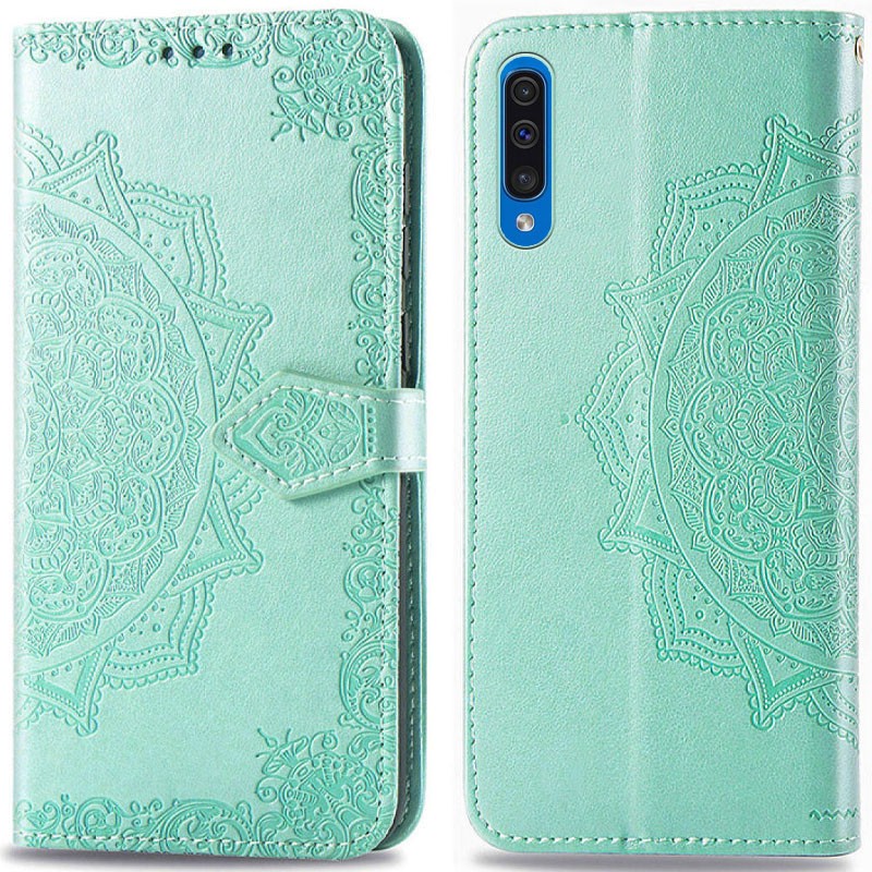 Книжка Art Case для Samsung A50/A30s бірюзова-0