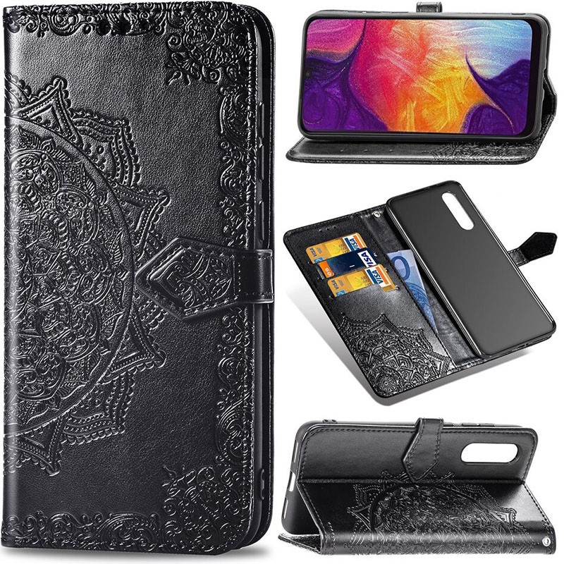 Книжка Art Case для Samsung A50/A30s чорна-0