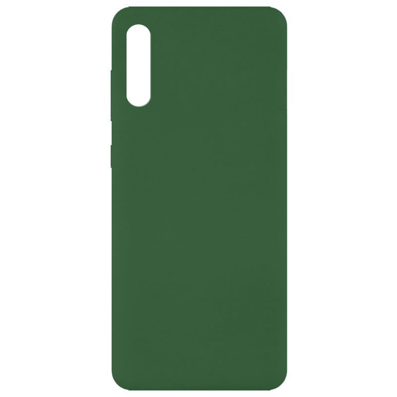 Накладка Fibra для Samsung A50/A30s (Dark Green)-0