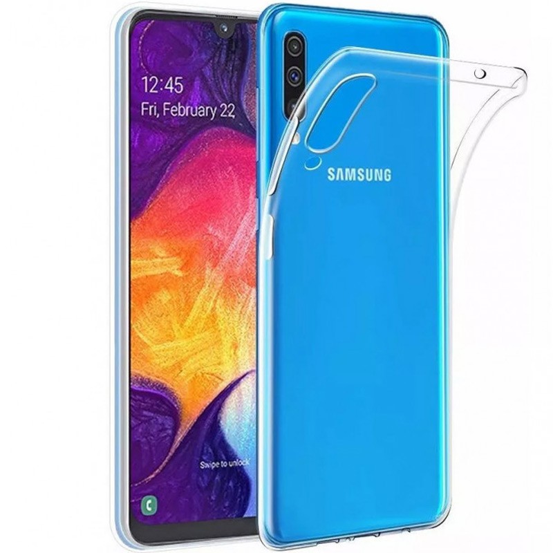Накладка Epic Transparent 1,0mm для Samsung A50/A30s прозора силіконова-0