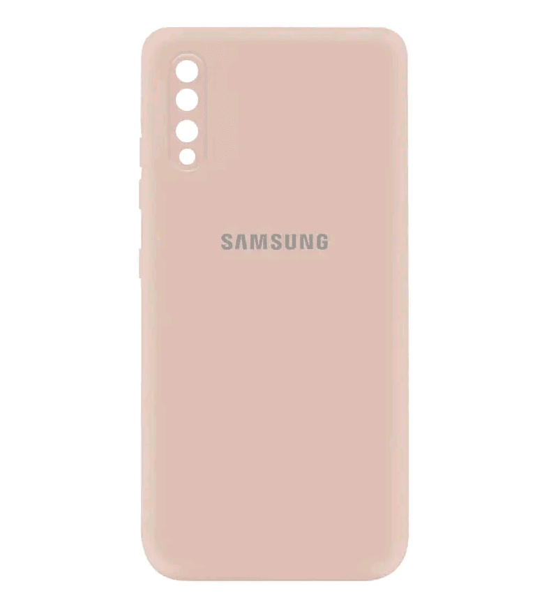 Silicone Cover My Color Full Camera (A) для Samsung A50 (A505F)/A50s/A30s (Pink Sand)-0