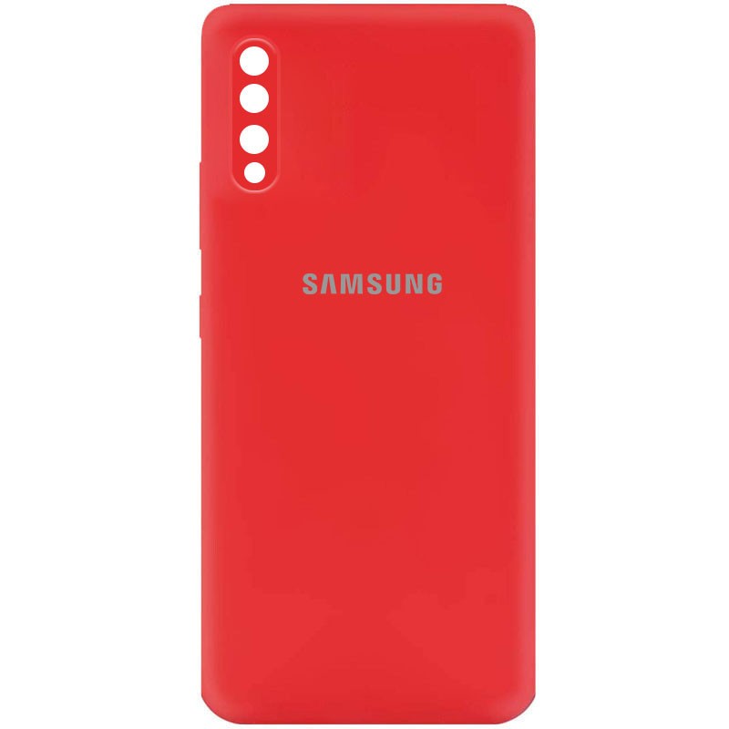 Silicone Cover My Color Full Camera (A) для Samsung A50 (A505F)/A50s/A30s (Red)-0