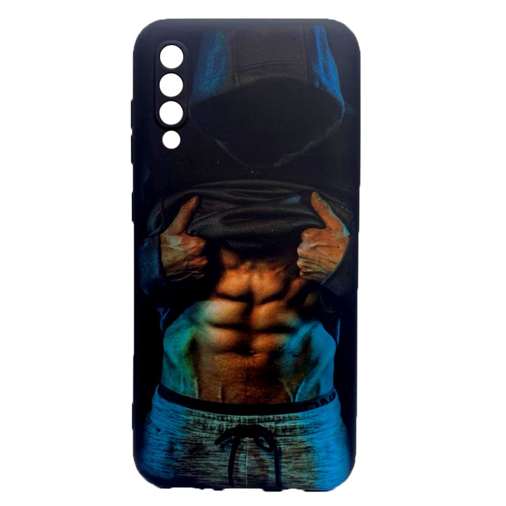 Накладка Silicone Case Picture для Samsung A50/A30s Sport-0