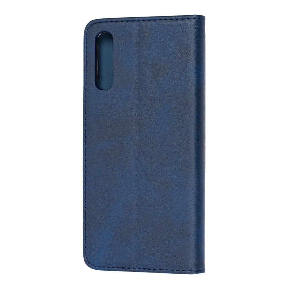 Книжка Black TPU Magnet для Samsung A50 / A30s Синя-1