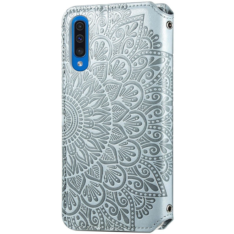 Книжка GETMAN Mandala для Samsung A50/A30s  сіра-1