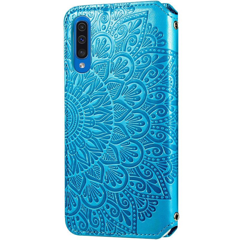 Книжка GETMAN Mandala для Samsung A50/A30s  синя-1