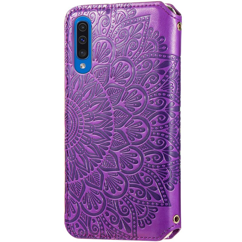 Книжка GETMAN Mandala для Samsung A50/A30s фіолетова-1