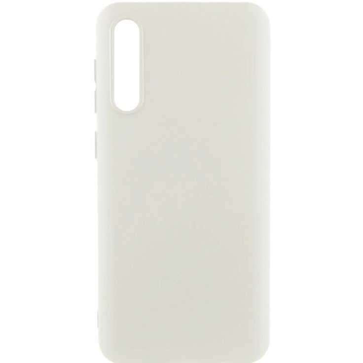 Silicone Case для Samsung A50/A30s (White)-0