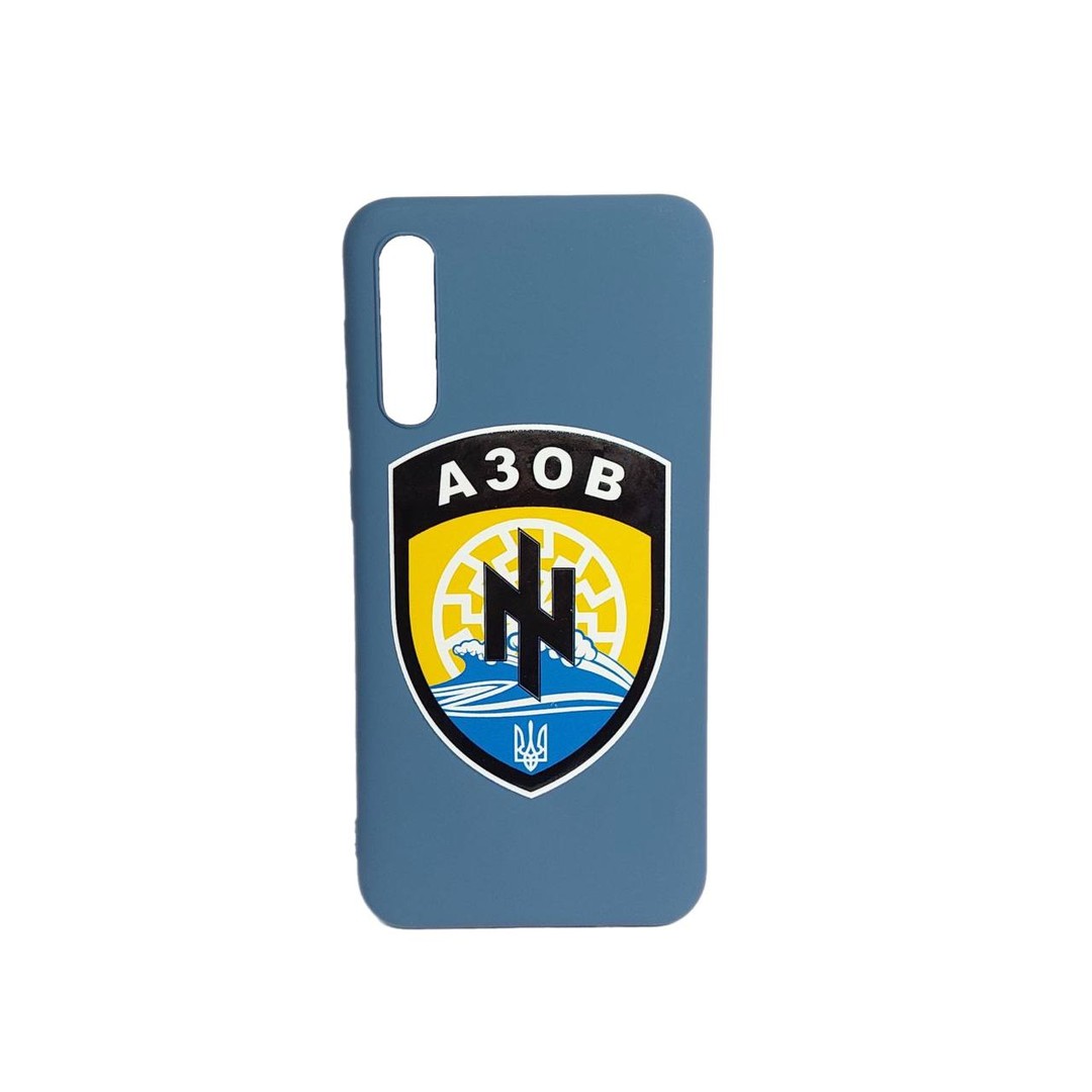 Накладка  WAVE Patriot Case для Samsung A50/30s (Azov)-0
