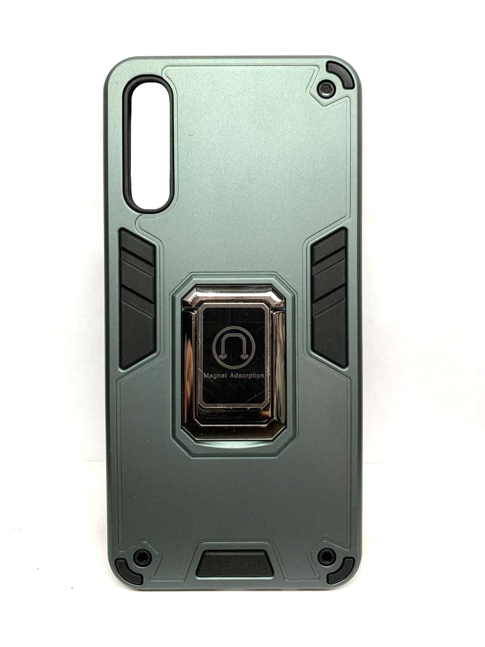 Накладка Armor Magnet Ring case для Samsung A50/A30S зелена-0