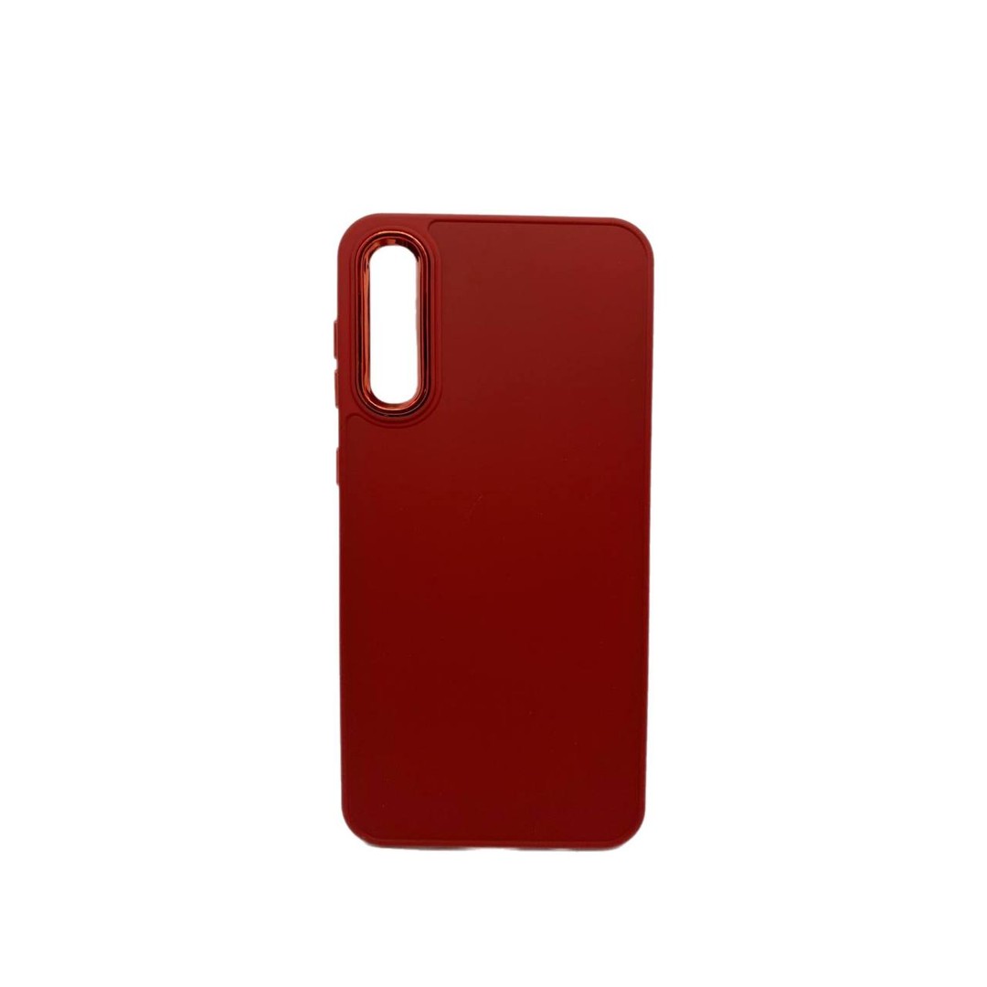 Накладка Matte Colorful Metal Frame Samsung A50/A30s (Red)-0