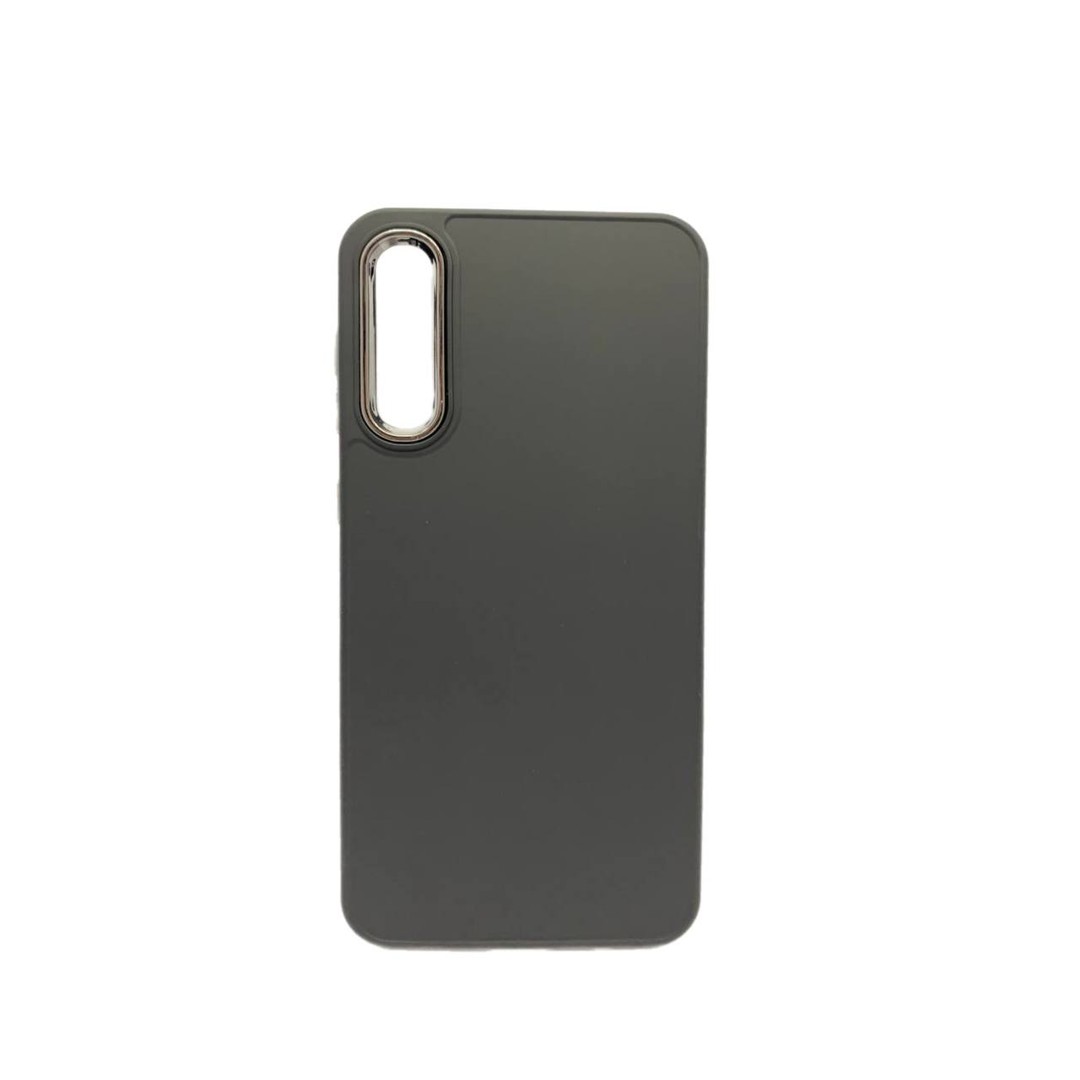 Накладка Matte Colorful Metal Frame Samsung A50/A30s (Black)-0