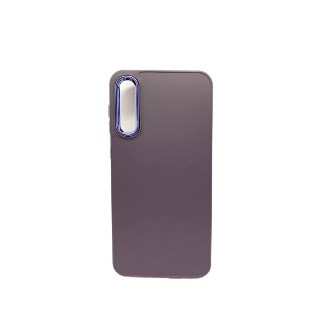 Накладка Matte Colorful Metal Frame Samsung A50/A30s (Elderberry)-0