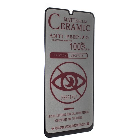 Гнучке скло Ceramic PRIVACY MATTE для Samsung A50/A30s/A50s/A20/A30 матове-0