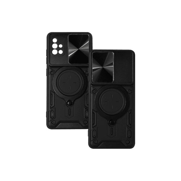 Накладка Protective Stand Case для Samsung A51/M40s (Black)-0