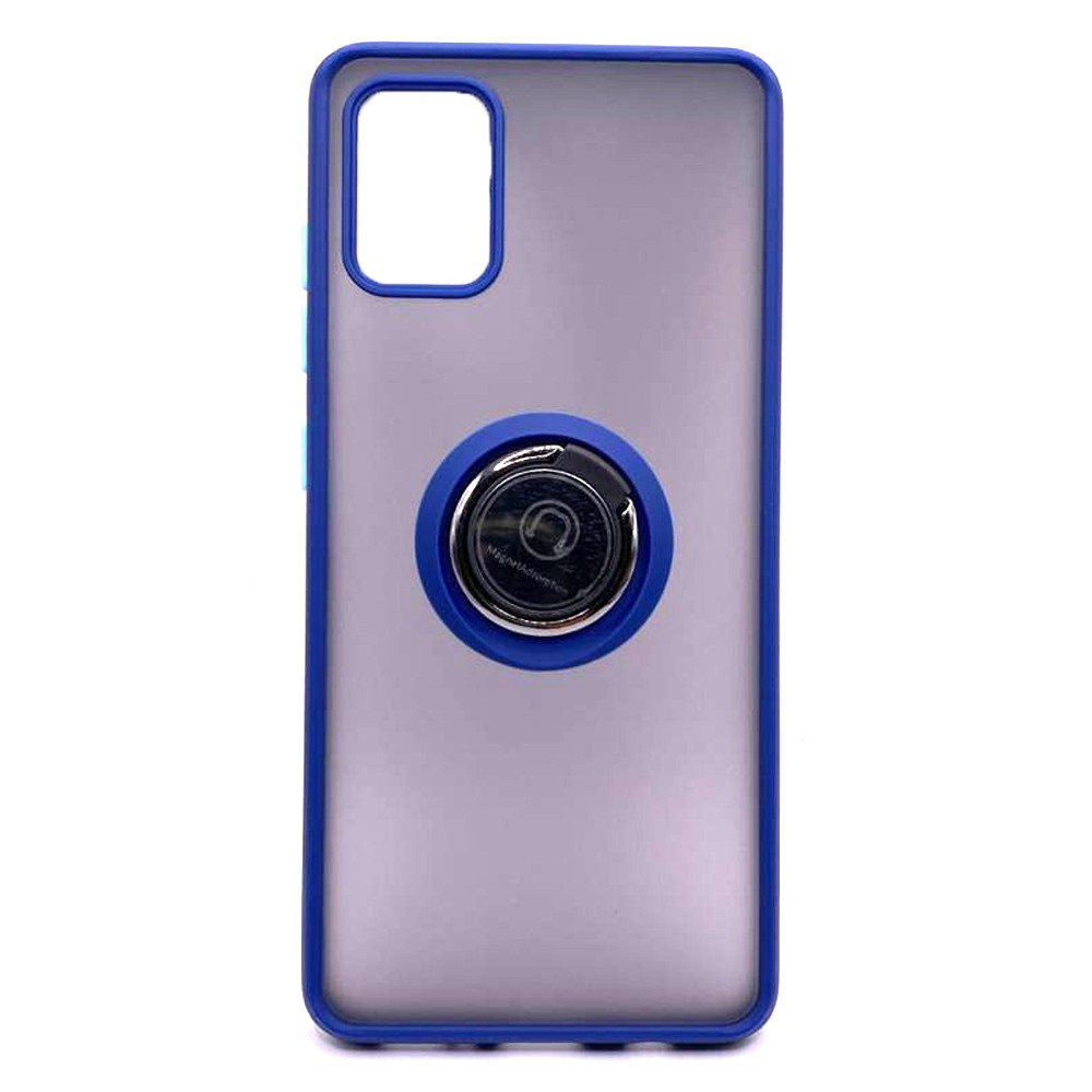 Накладка Totu Gingle Ring для Samsung A51/M40s темно-синя-0