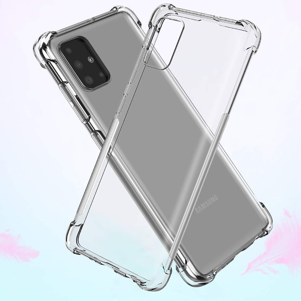 Чохол Epic з кутками для Samsung A51 прозорий-0