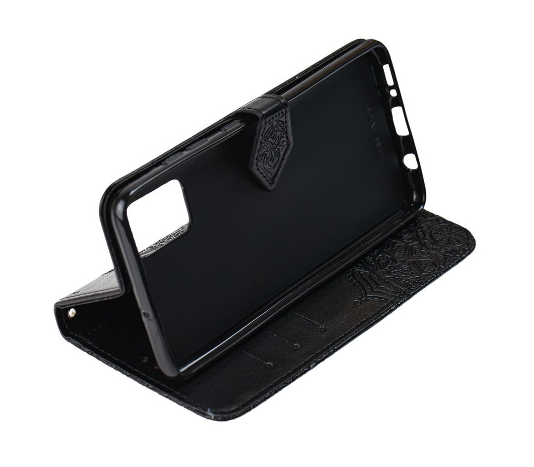 Книжка Art Case для Samsung A51 Чорна-2