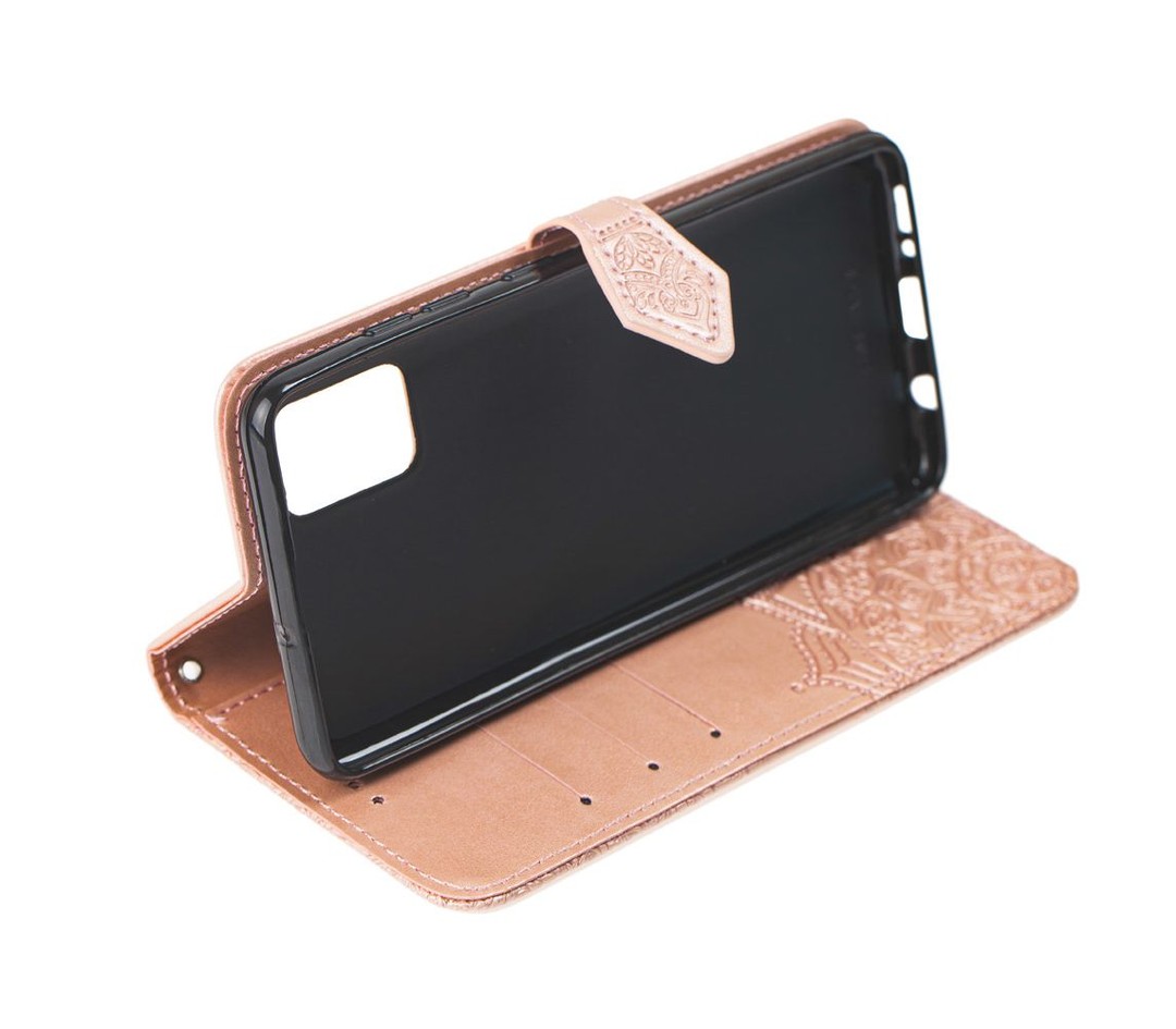Книжка Art Case для Samsung A51 Рожева-2